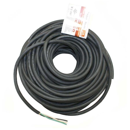 Superior Electric 100 Feet 14 AWG SJO 3 Wire 125 Volt NEMA 5-15P Electrical Cord EC143-100